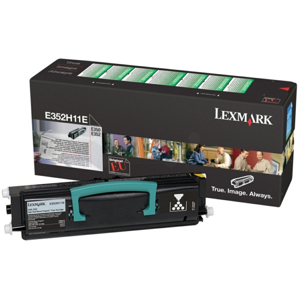 Original Toner Lexmark 00E352H11E schwarz