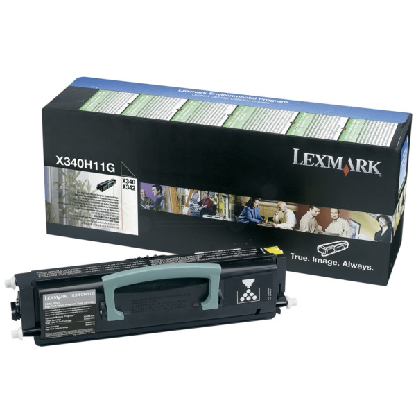 Original Toner Lexmark 00X340H11G schwarz