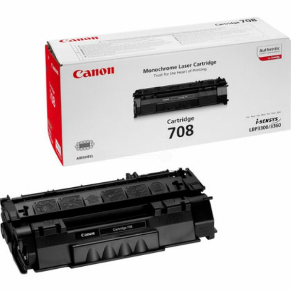 Original Toner Canon 0266B002/708 schwarz