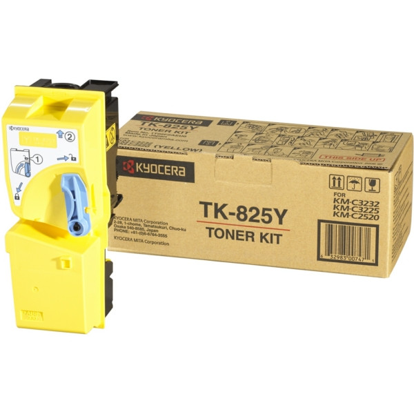 Original Toner Kyocera 02FZAEU0/TK-825 Y gelb