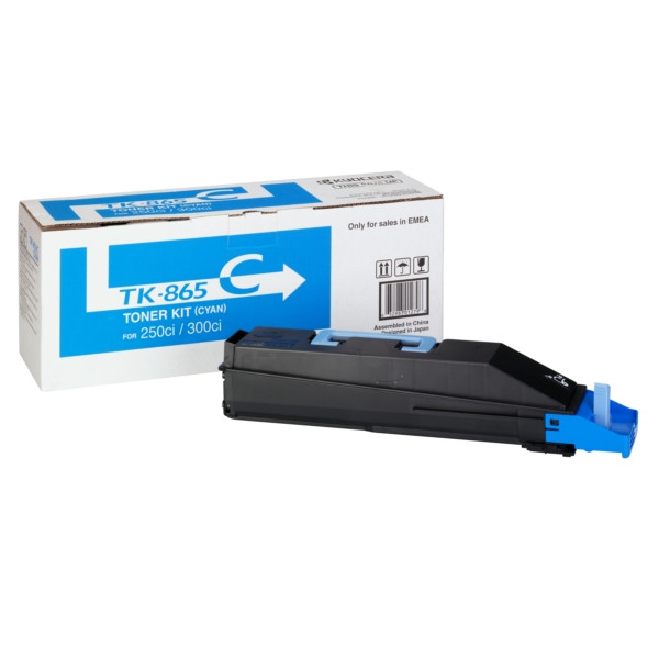 Original Toner Kyocera 02JZCEU0/TK-865 C cyan