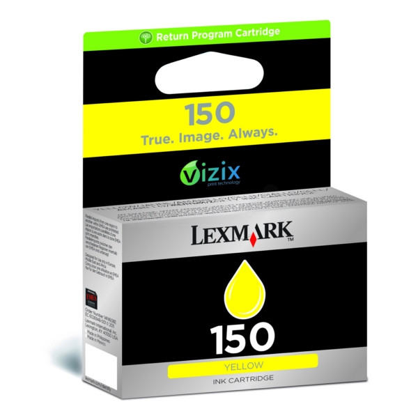 Original Tintenpatrone Lexmark 14N1610E/150 gelb
