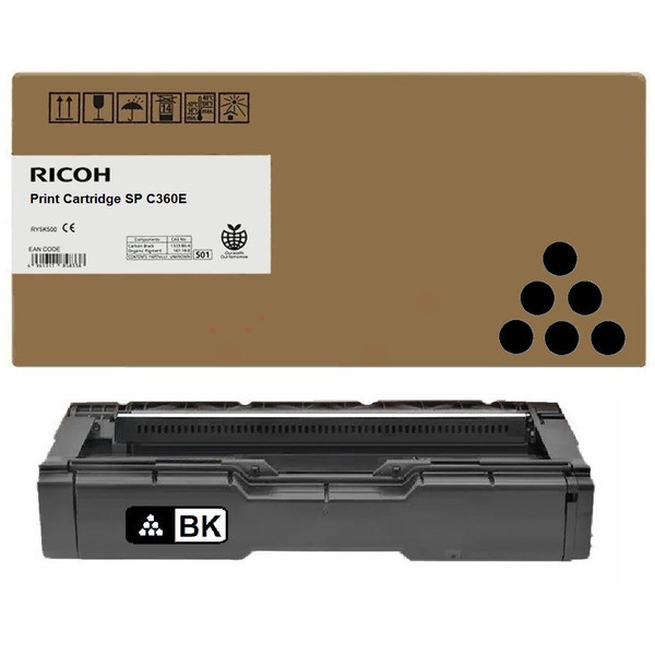 Original Toner Ricoh 407899/SPC 340 E schwarz