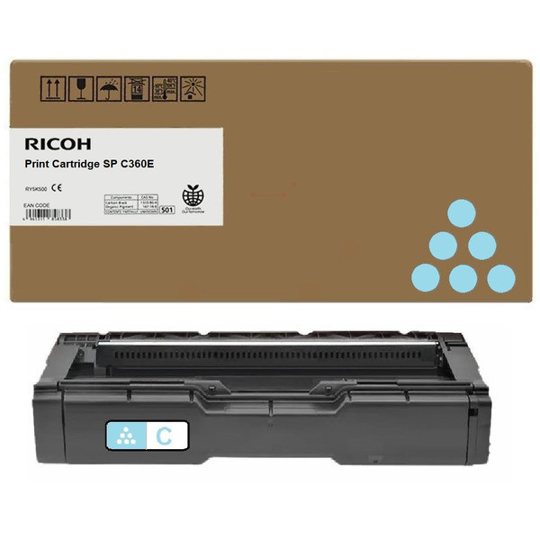 Original Toner Ricoh 407900/SPC 340 E cyan