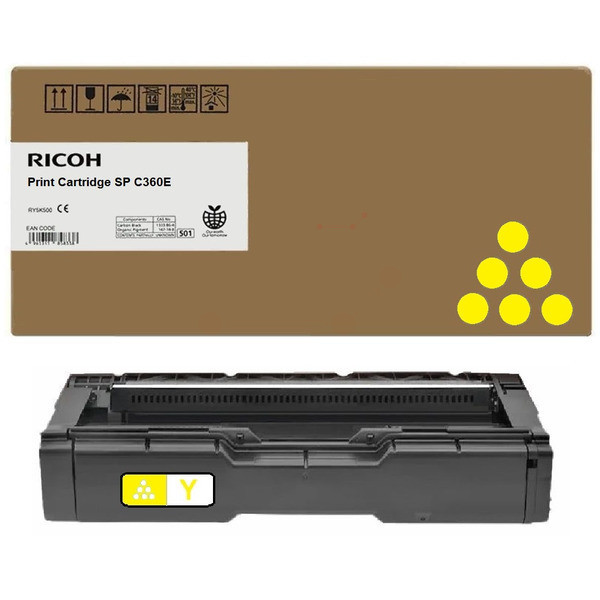 Original Toner Ricoh 407902/SPC 340 E gelb
