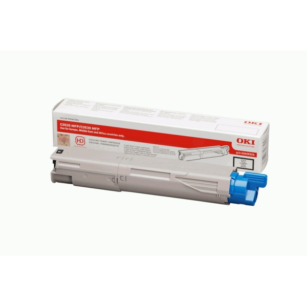 Original Toner OKI 43459324 schwarz