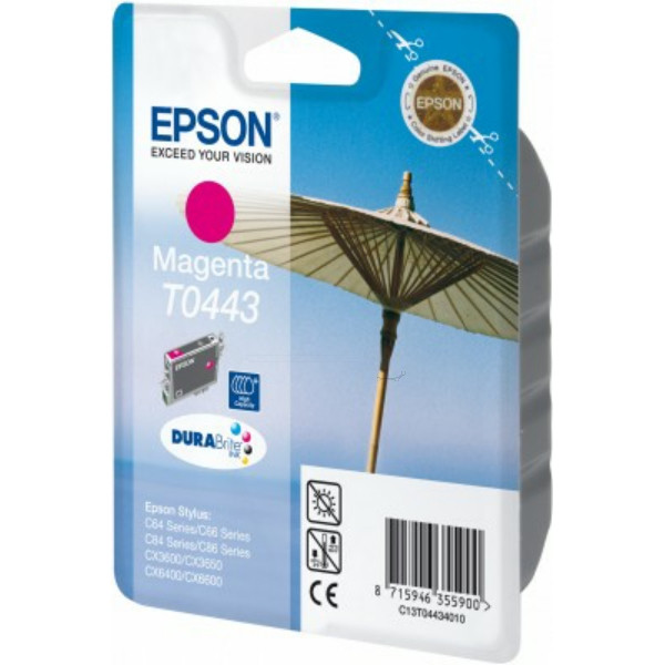 Original Tintenpatrone Epson 4434010/T0443 magenta