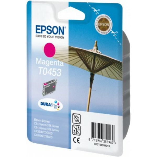 Original Tintenpatrone Epson 4534010/T0453 magenta