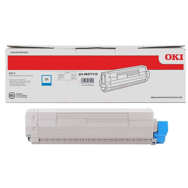 Original Toner OKI 46471115 cyan