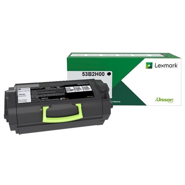 Original Toner Lexmark 53B2X00 schwarz