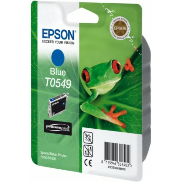 Original Tintenpatrone Epson 5494010/T0549 blau