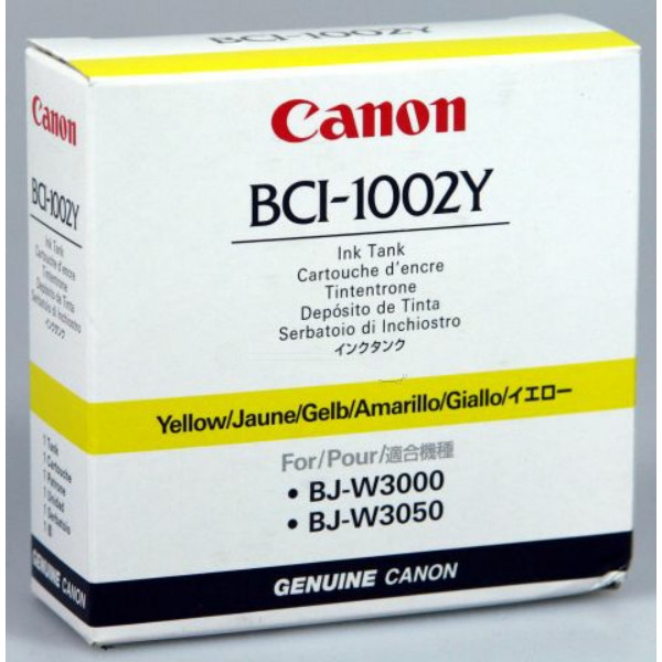 Original Tintenpatrone Canon 5837A001/BCI-1002 Y gelb