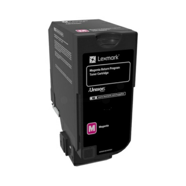 Original Toner magenta Lexmark 74C2HM0 magenta