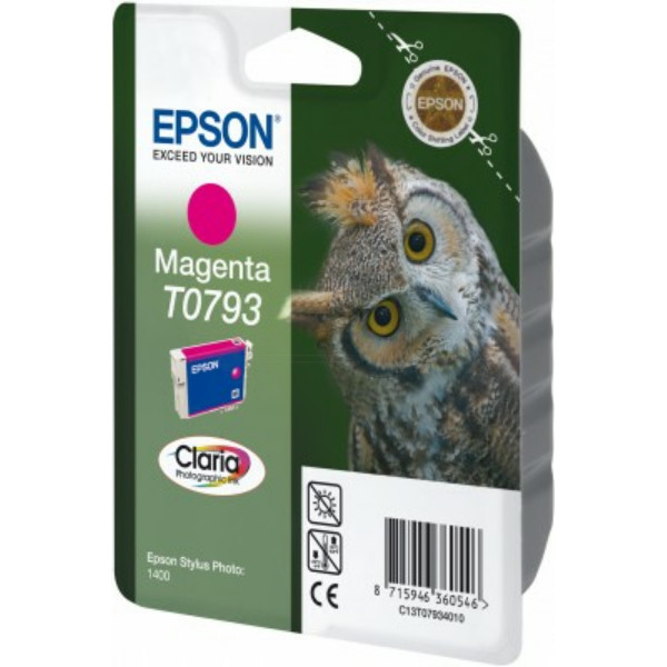 Original Tintenpatrone Epson 7934010/T0793 magenta