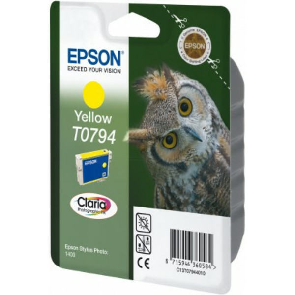 Original Tintenpatrone Epson 7944010/T0794 gelb