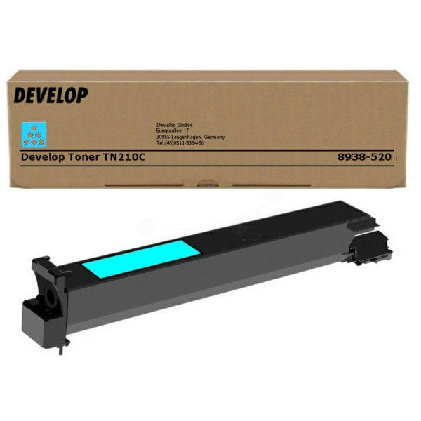 Original Toner Develop 8938520000/TN-210 C cyan
