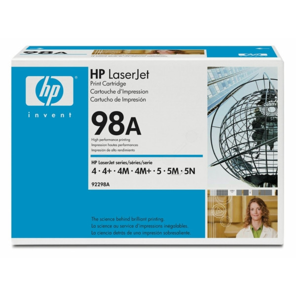 Original Toner HP 92298A/98A schwarz