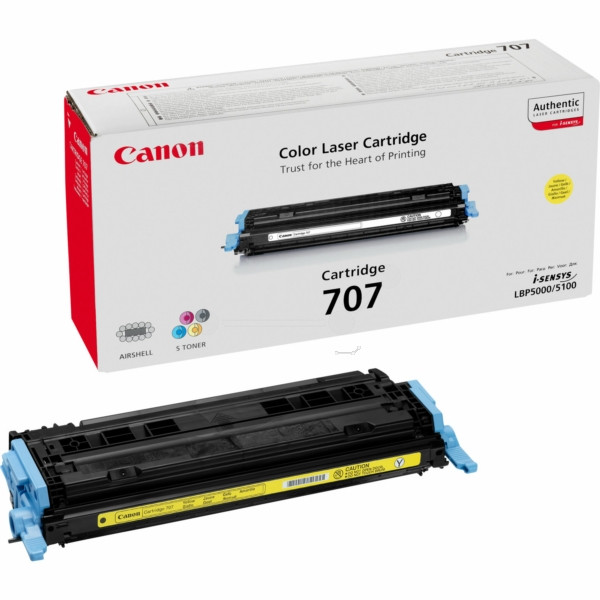 Original Toner gelb Canon 9421A004/707Y gelb