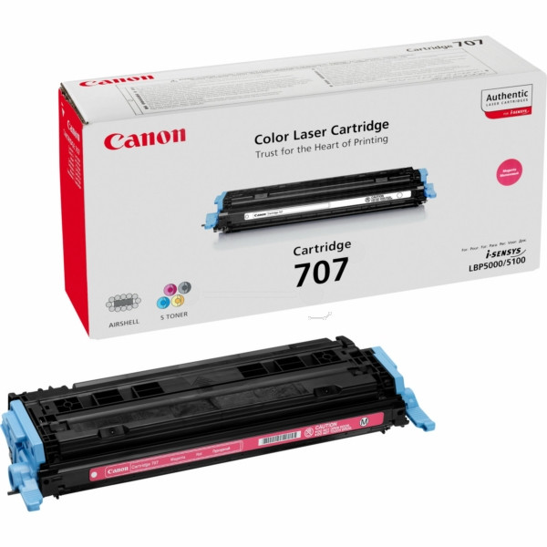 Original Toner magenta Canon 9422A004/707M magenta