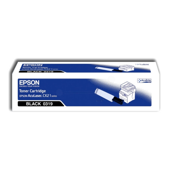 Original Toner Epson C13S050319/0319 schwarz