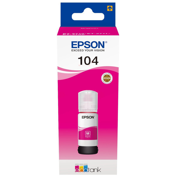 Original Tintenflasche magenta Epson C13T00P340/104 magenta