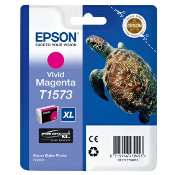 Original Tintenpatrone magenta Epson C13T15734010/T1573 magenta