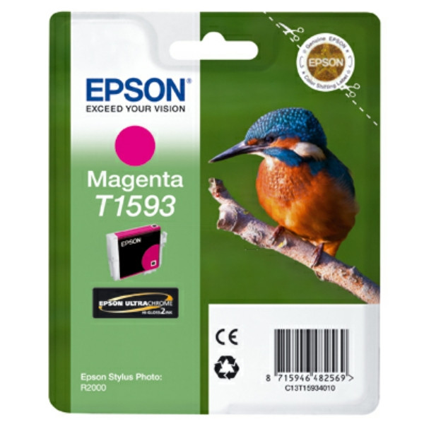 Original Tintenpatrone magenta Epson C13T15934010/T1593 magenta