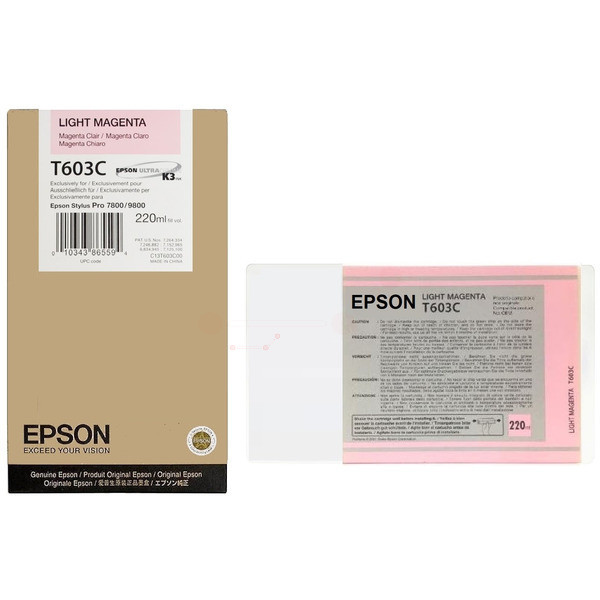 Original Tintenpatrone Epson C13T603C00/T603C photomagenta