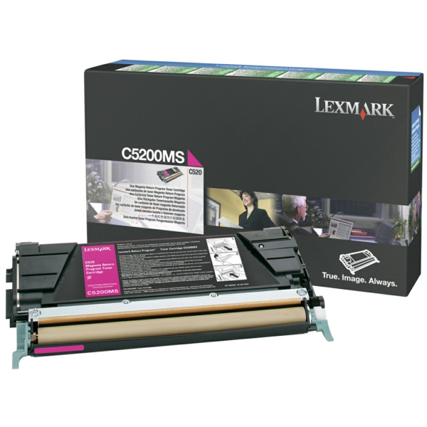 Original Toner Lexmark C5200MS magenta
