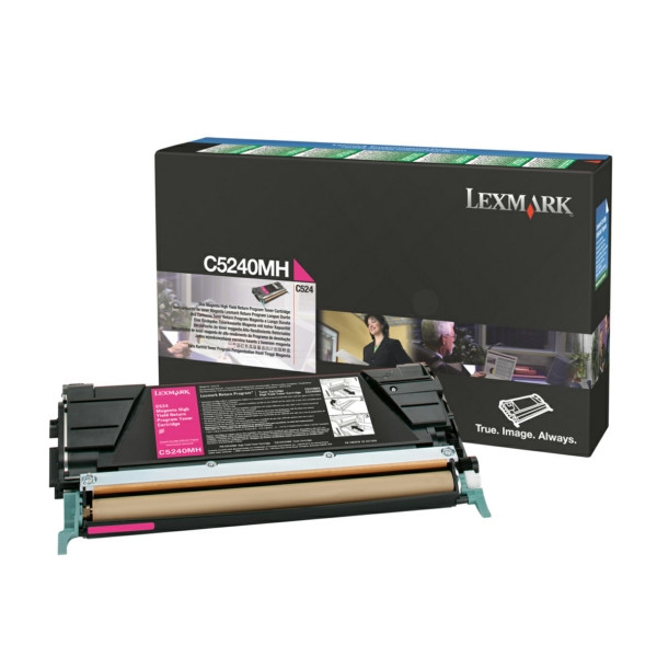 Original Toner Lexmark C5240MH magenta