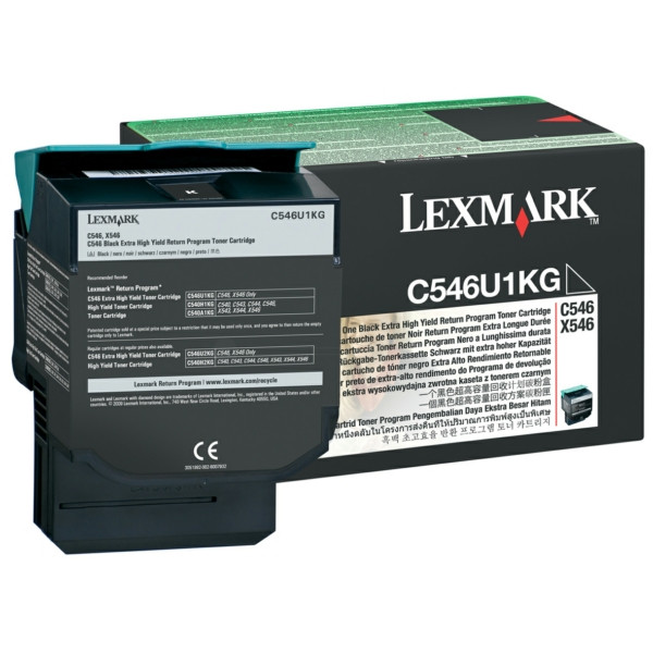 Original Toner schwarz Lexmark C546U1KG schwarz