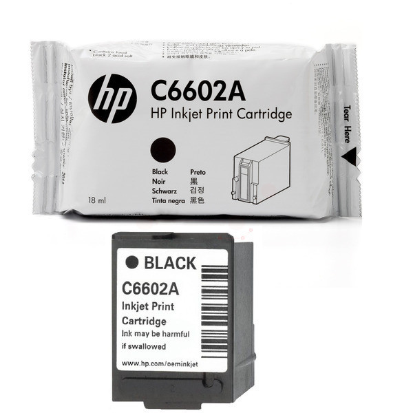 Original Druckkopf schwarz HP C6602A schwarz