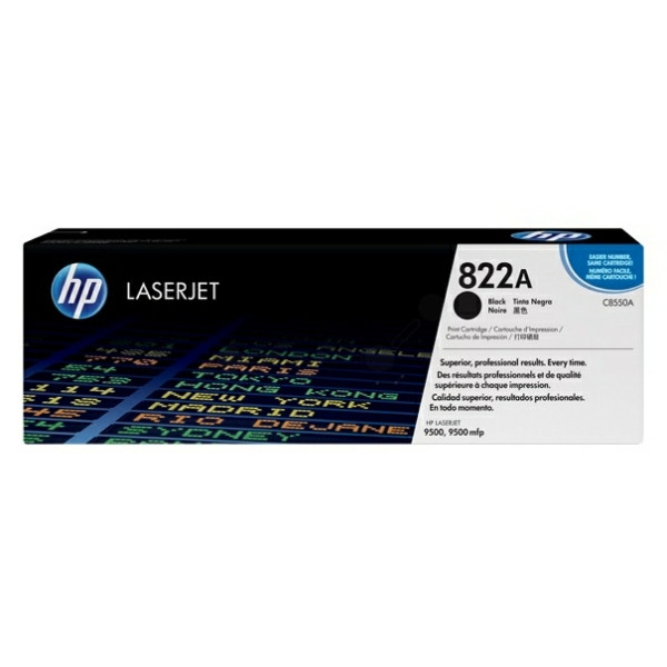 Original Toner HP C8550A/822A schwarz