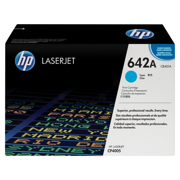 Original Toner HP CB401A/642A cyan