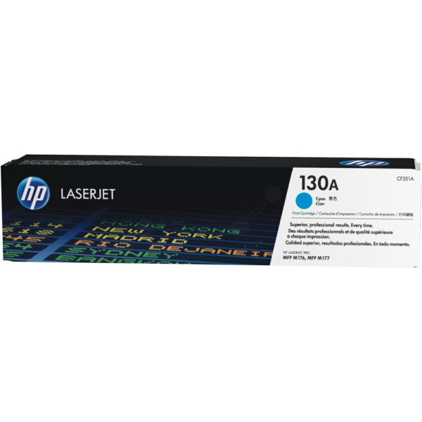 Original Toner cyan HP CF351A/130A cyan