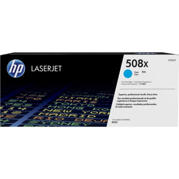 Original Toner HP CF36167902/508X cyan