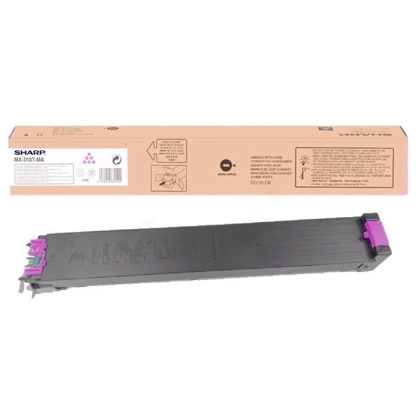 Original Toner Sharp MX31GTMA magenta