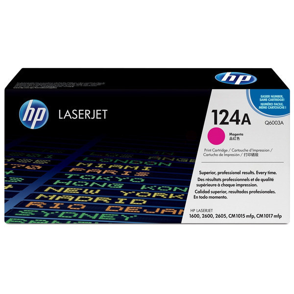 Original Toner magenta HP Q6003A/124A magenta