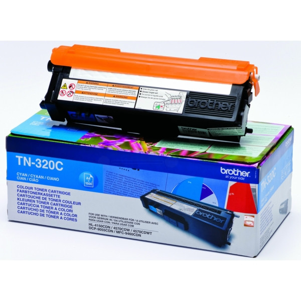 Original Toner cyan Brother TN320C cyan