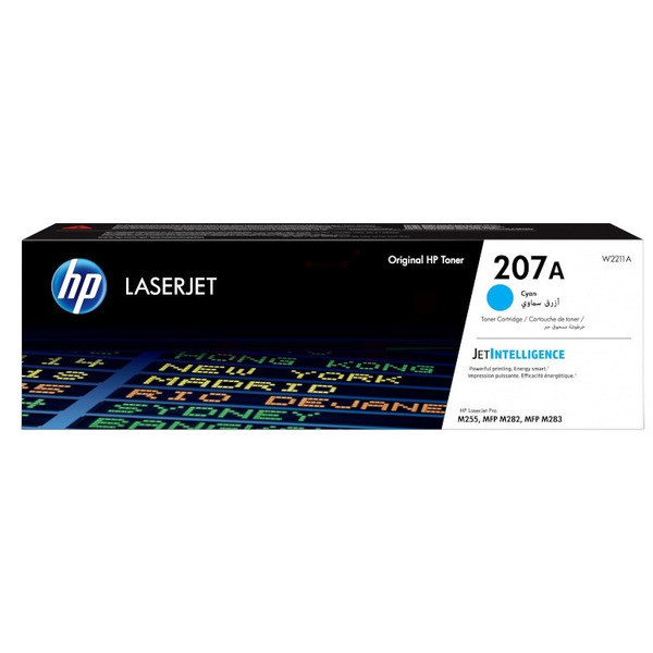Original Toner HP W2211A/207A cyan