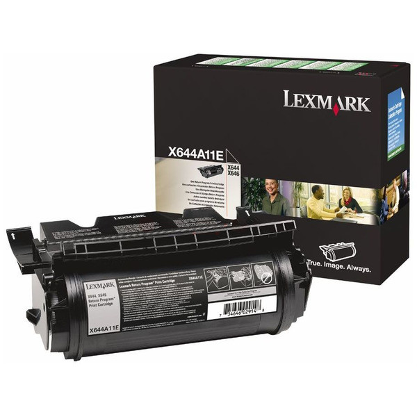 Original Toner Lexmark X644A11E schwarz