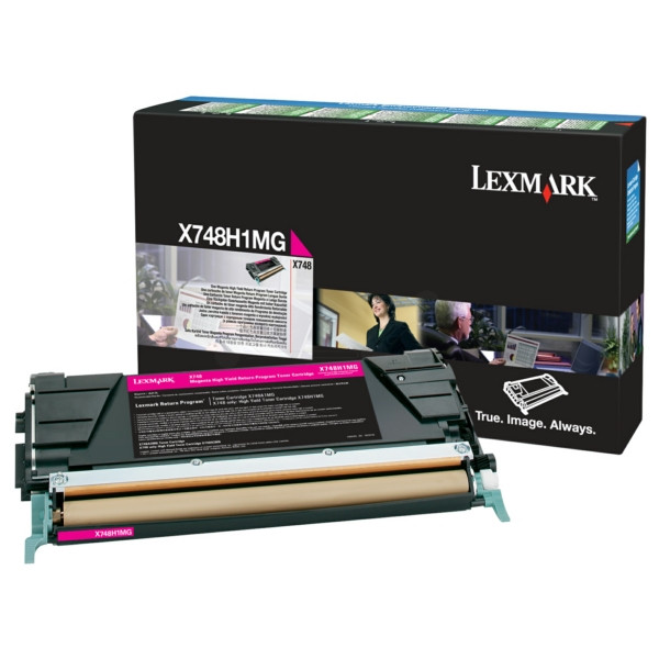 Original Toner Lexmark X748H1MG magenta