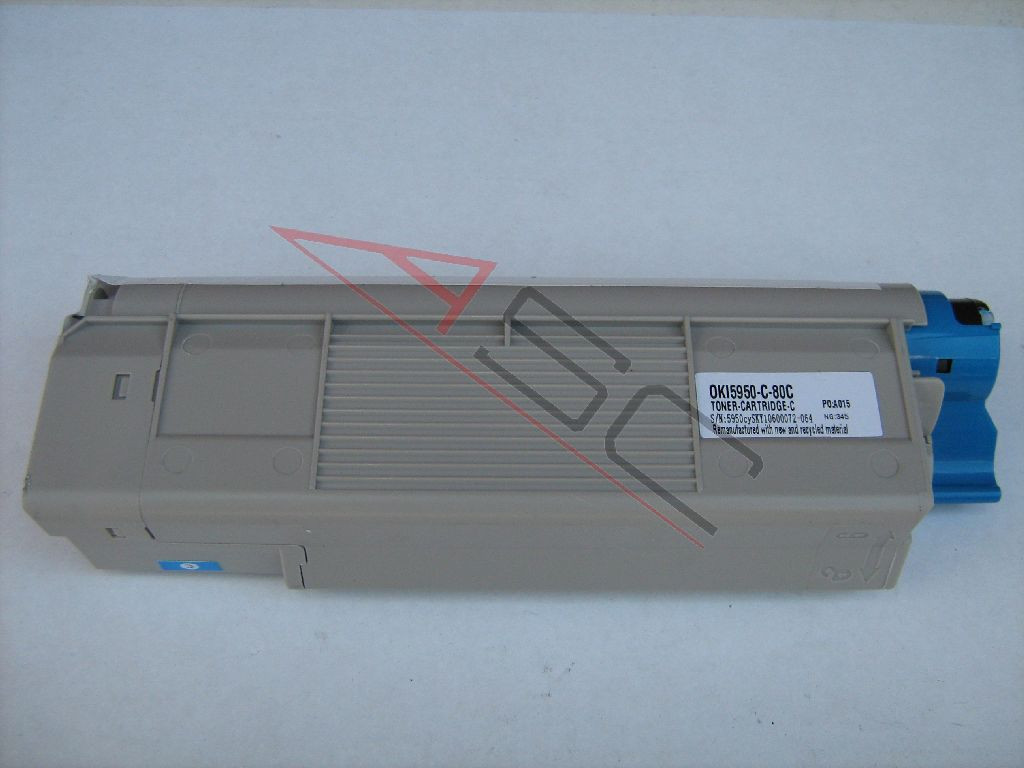 Alternativ-Toner für Oki 43865723 cyan