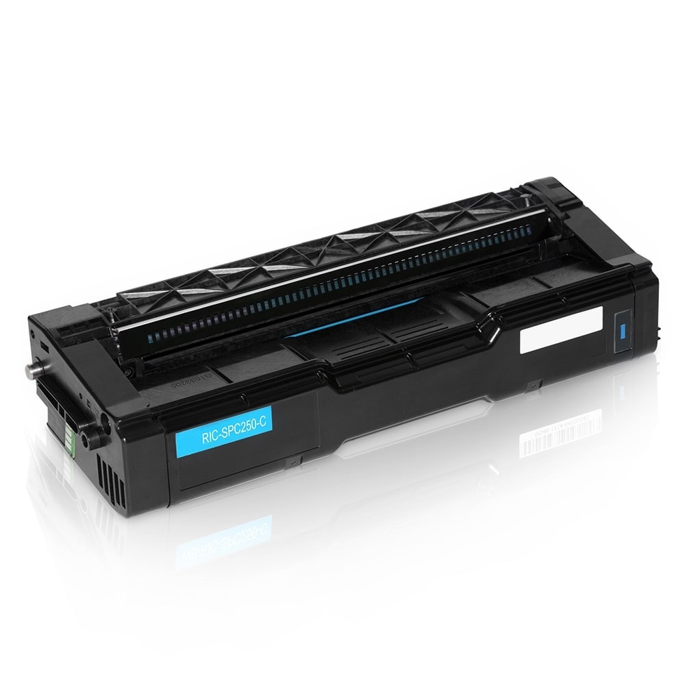 Bild fuer den Artikel TC-RICSPC250cy: Alternativ Toner RICOH 407544 in cyan