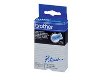 BROTHER P-Touch TC-501 schwarz auf blau 12mm