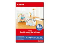 CANON MP-101D 7x10 20 DOUBLE MATTE PHOTO PAPER