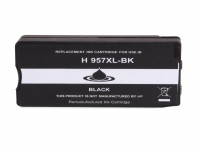 Bild fuer den Artikel IC-HPE957XLbk: Alternativ-Tinte HP No. 957XL / L0R40AE XL-Version in schwarz