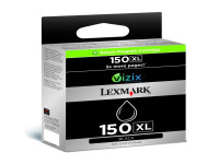 Original Tintenpatrone Lexmark 0014N1614E/150XL schwarz