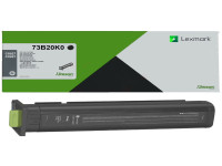 Original Toner Lexmark 0073B20K0 schwarz