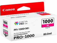 Original Tintenpatrone magenta Canon 0548C001/PFI-1000 M magenta